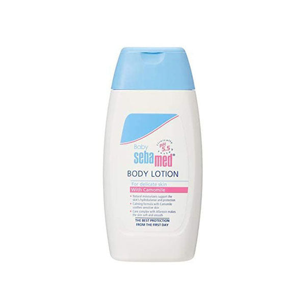 Sebamed Baby Body Lotion for Delicate Skin - Gentle Moisturizing Care 200ml