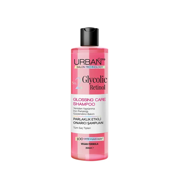 Urban Care Glycolic & Retinol Glossing Care Shampoo for Radiant Hair 350ML