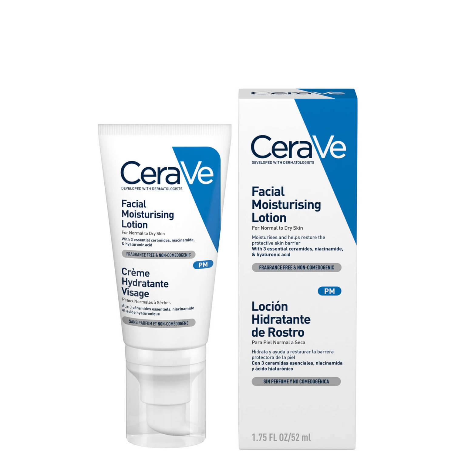 CeraVe PM Facial Moisturizer lotion 52 ml