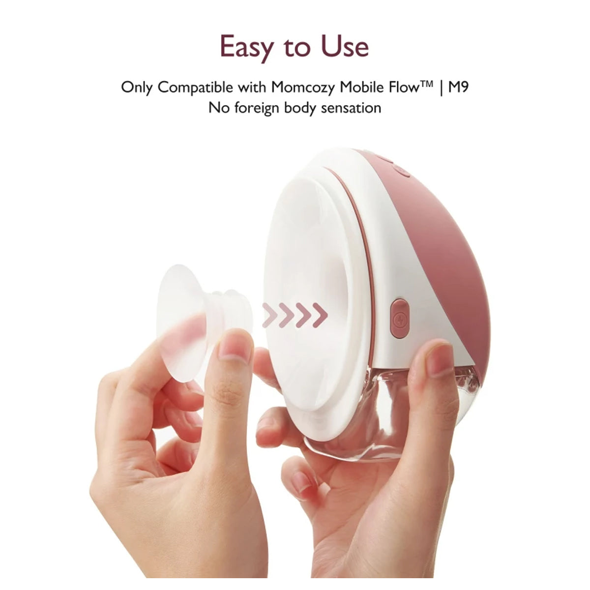 Momcozy 27mm Replacement Flange for M9 Wearable Breast Pump - Comfortable Fit Accessory