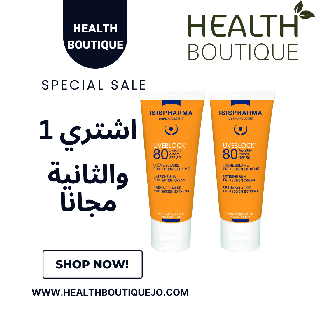 Isis pharma Uveblock 80 Cream offer - the health boutique
