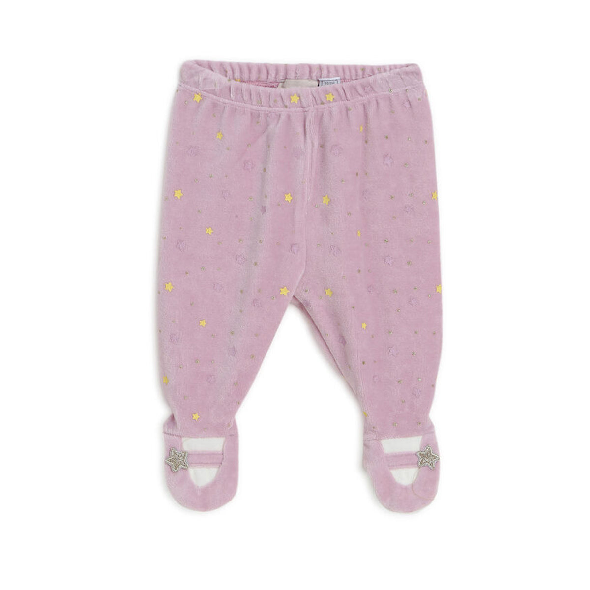 Chicco Girls Light Lilac Applique Smock with Legging