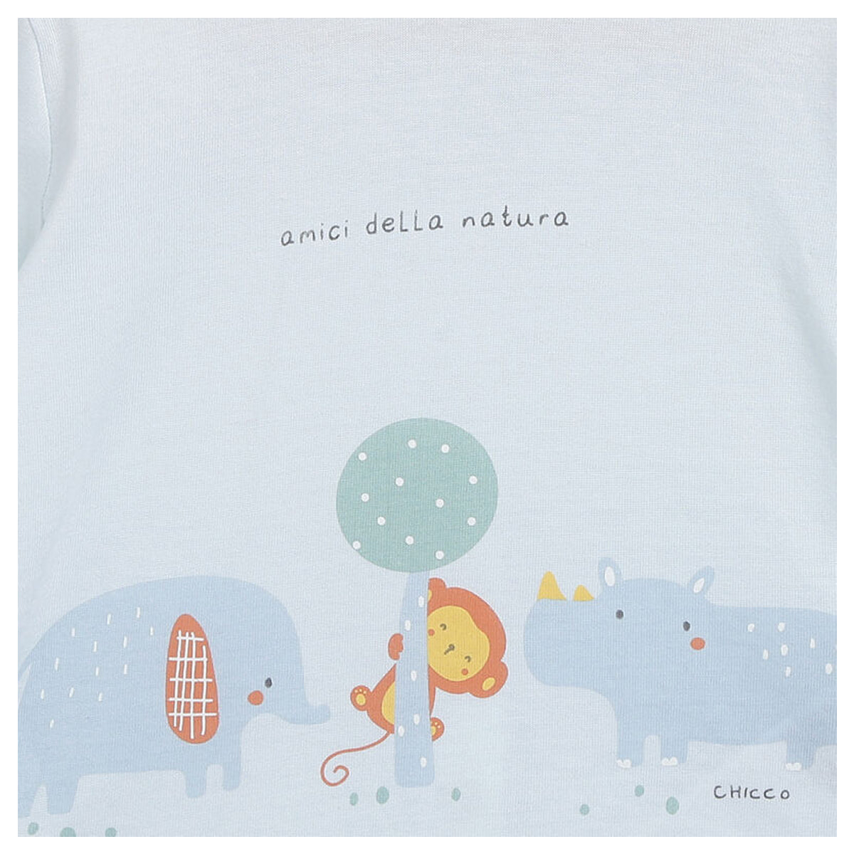 Chicco Printed Long-sleeve 2Pcs Set Blue