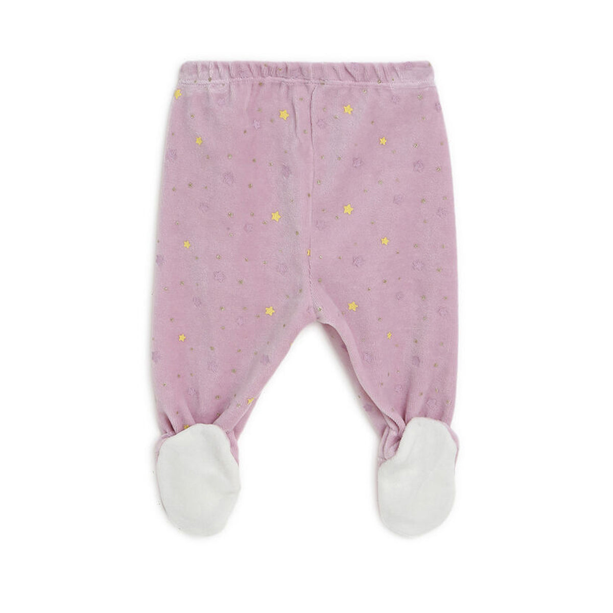 Chicco Girls Light Lilac Applique Smock with Legging