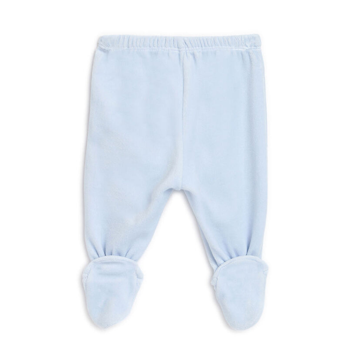 Chicco Boys Light Blue Printed Smock with Legging 9 Months