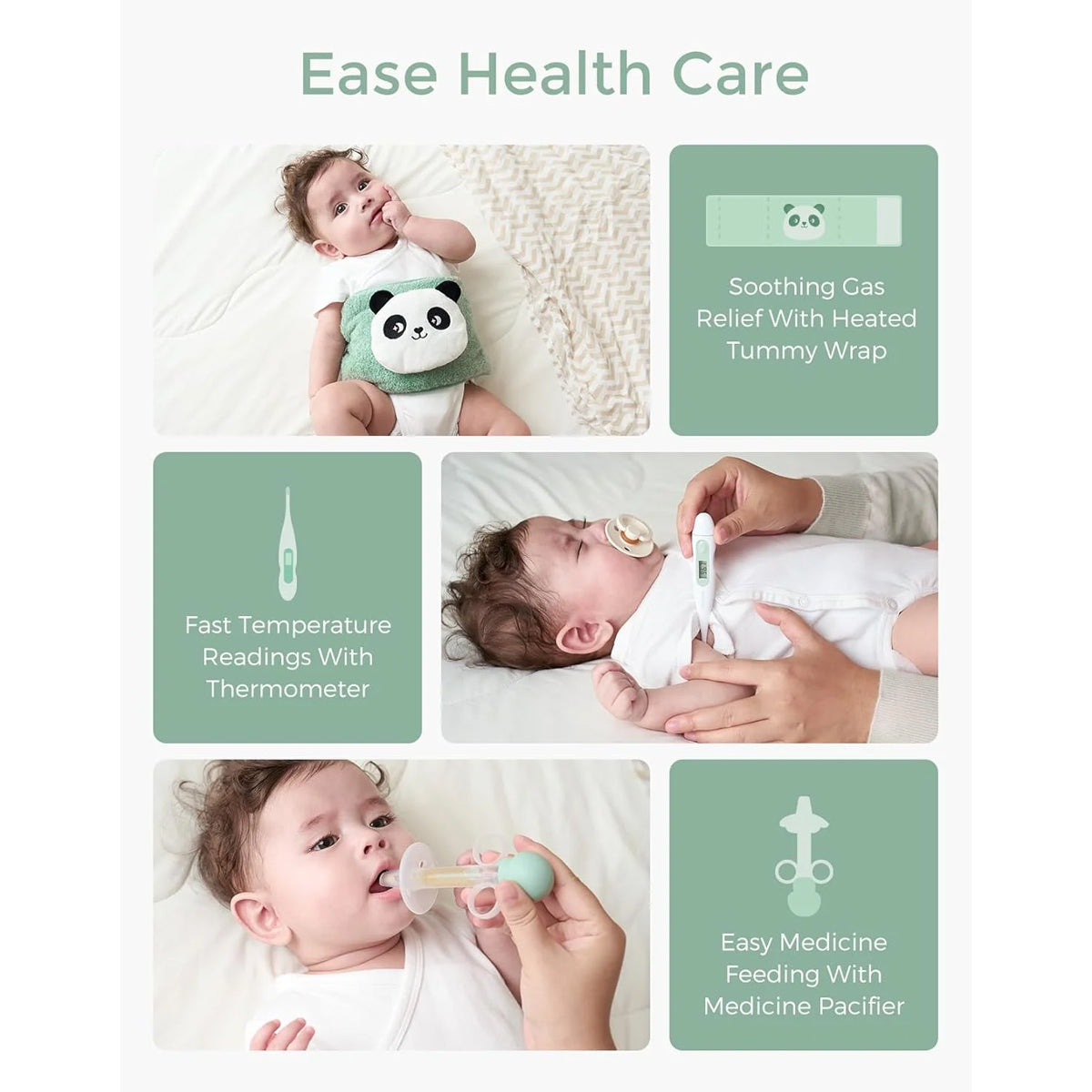 Momcozy All-in-1 Elite Baby Care Essentials Kit for Newborns and Infants