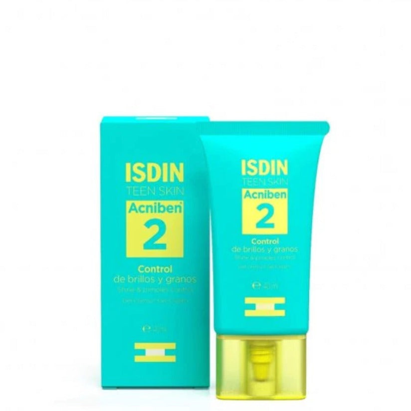 Isdin Teen Skin Acniben Shine & Pimple Control Gel Cream 40ml