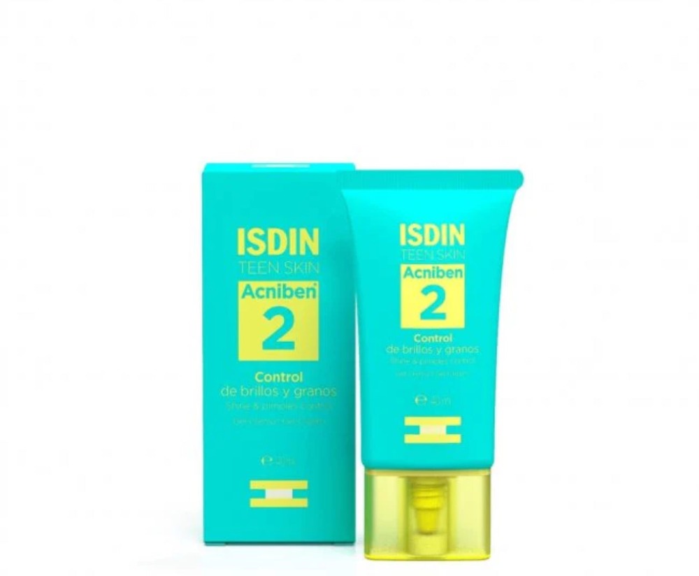 Isdin Teen Skin Acniben Shine & Pimple Control Gel Cream 40ml