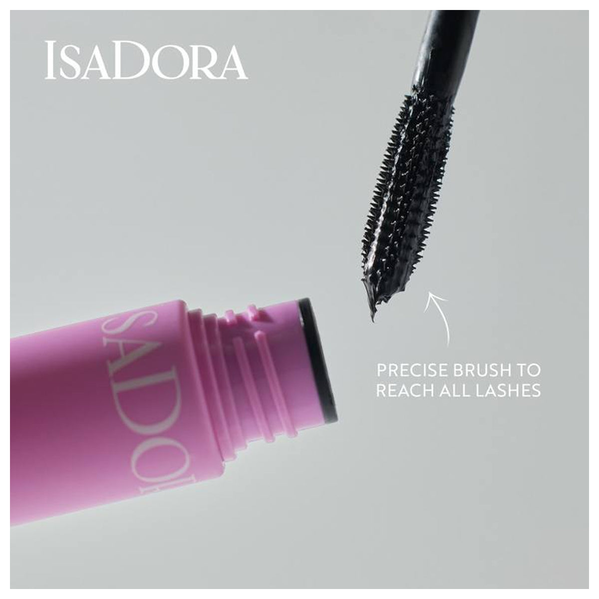 Isadora 10-Second High Impact Length & Lift Mascara - 01 Black, Volumizing and Lengthening Formula