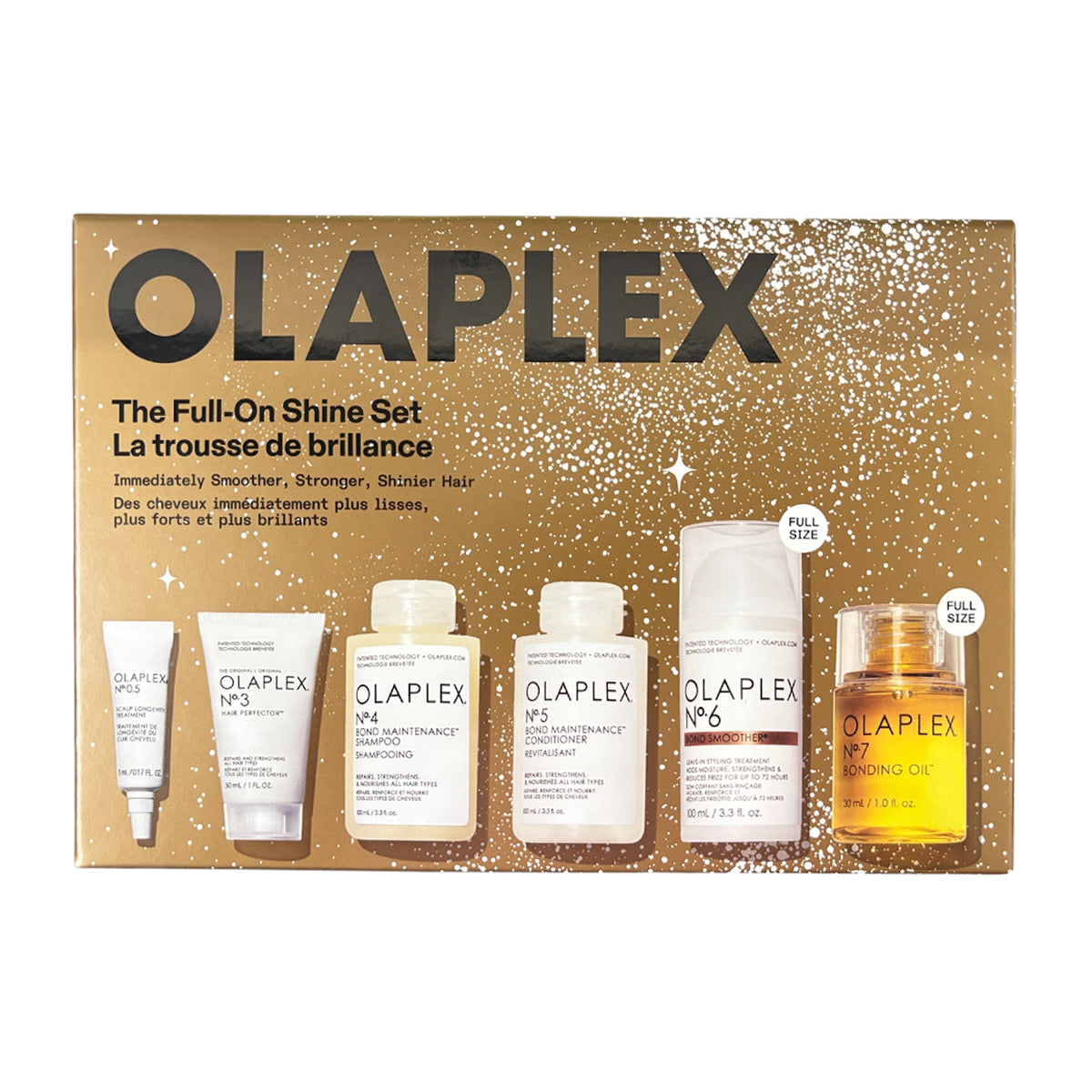 Olaplex Full-On Shine Hair Care Set with Complimentary Scalp Longevity Treatment 50ml