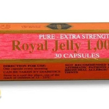 Marnys Royal Jelly 1000mg 30 Capsules