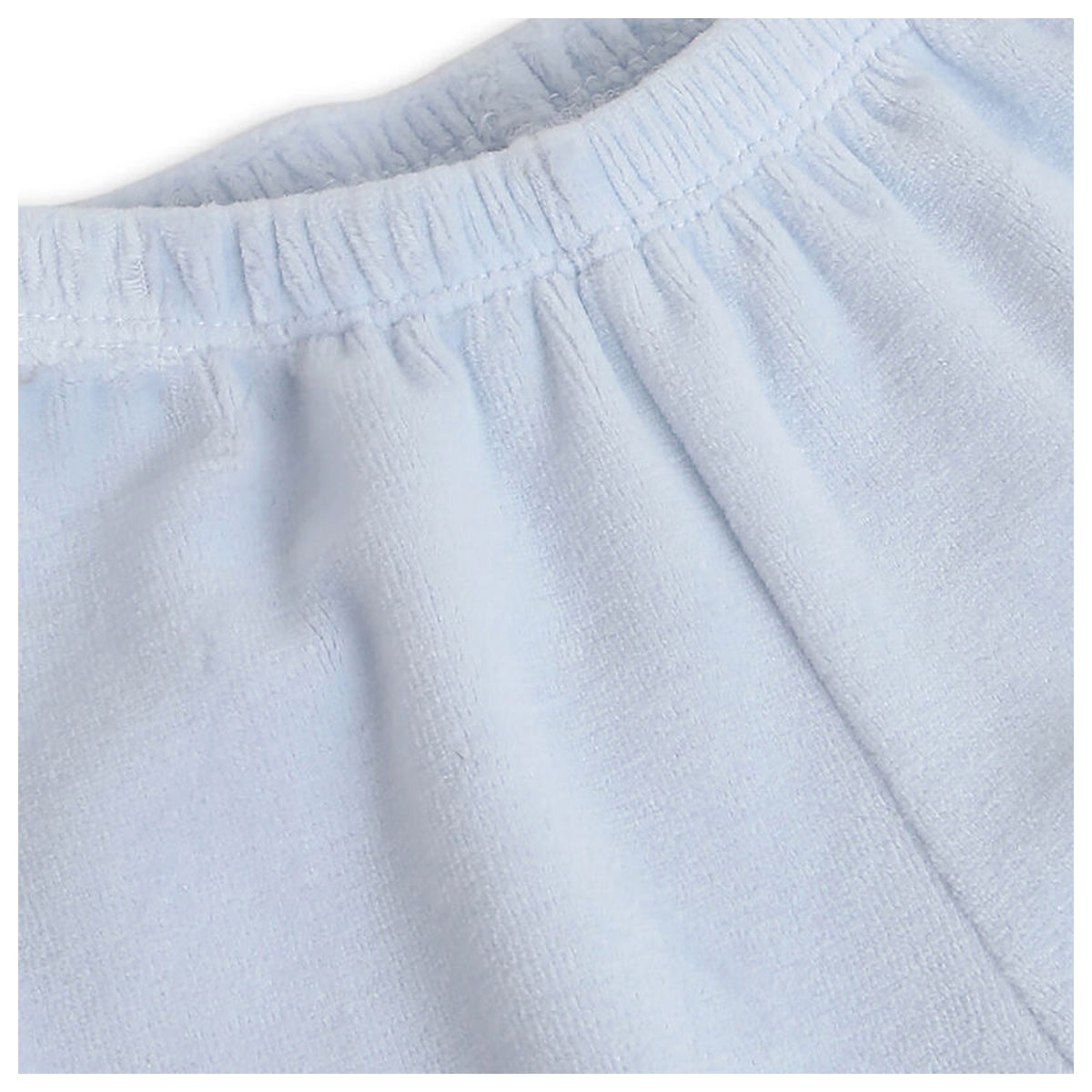 Chicco Boys Light Blue Printed Smock with Legging 9 Months