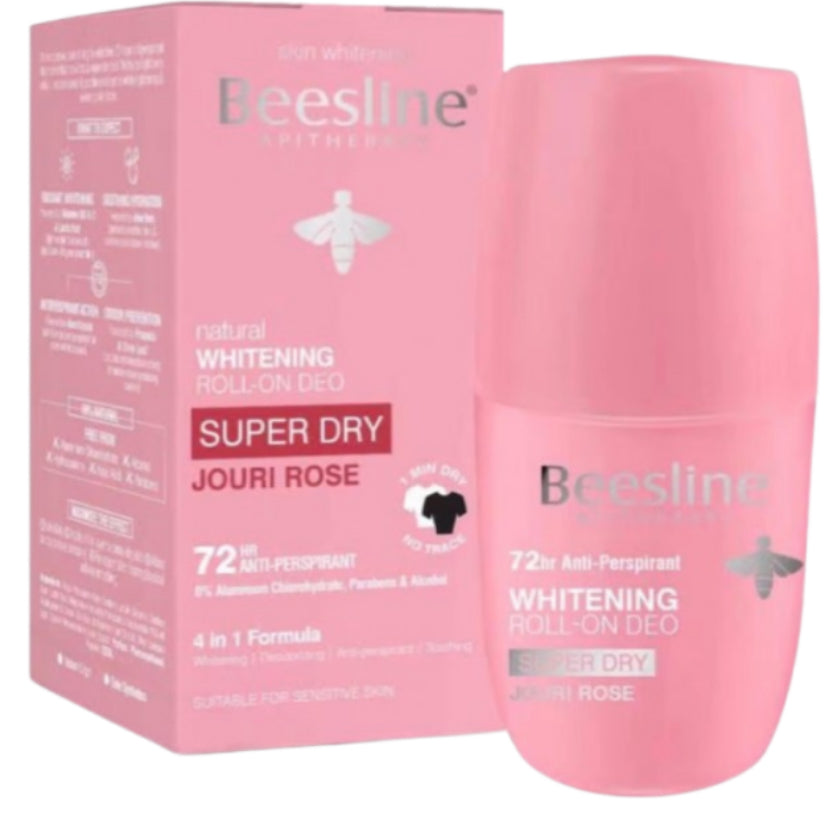 Beesline Roll On Deodorant Super Dry Jouri Rose