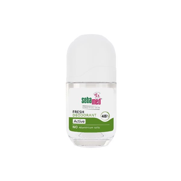 Sebamed Fresh Deo 48h Active Roll-on Deodorant for Sensitive Skin 50ml