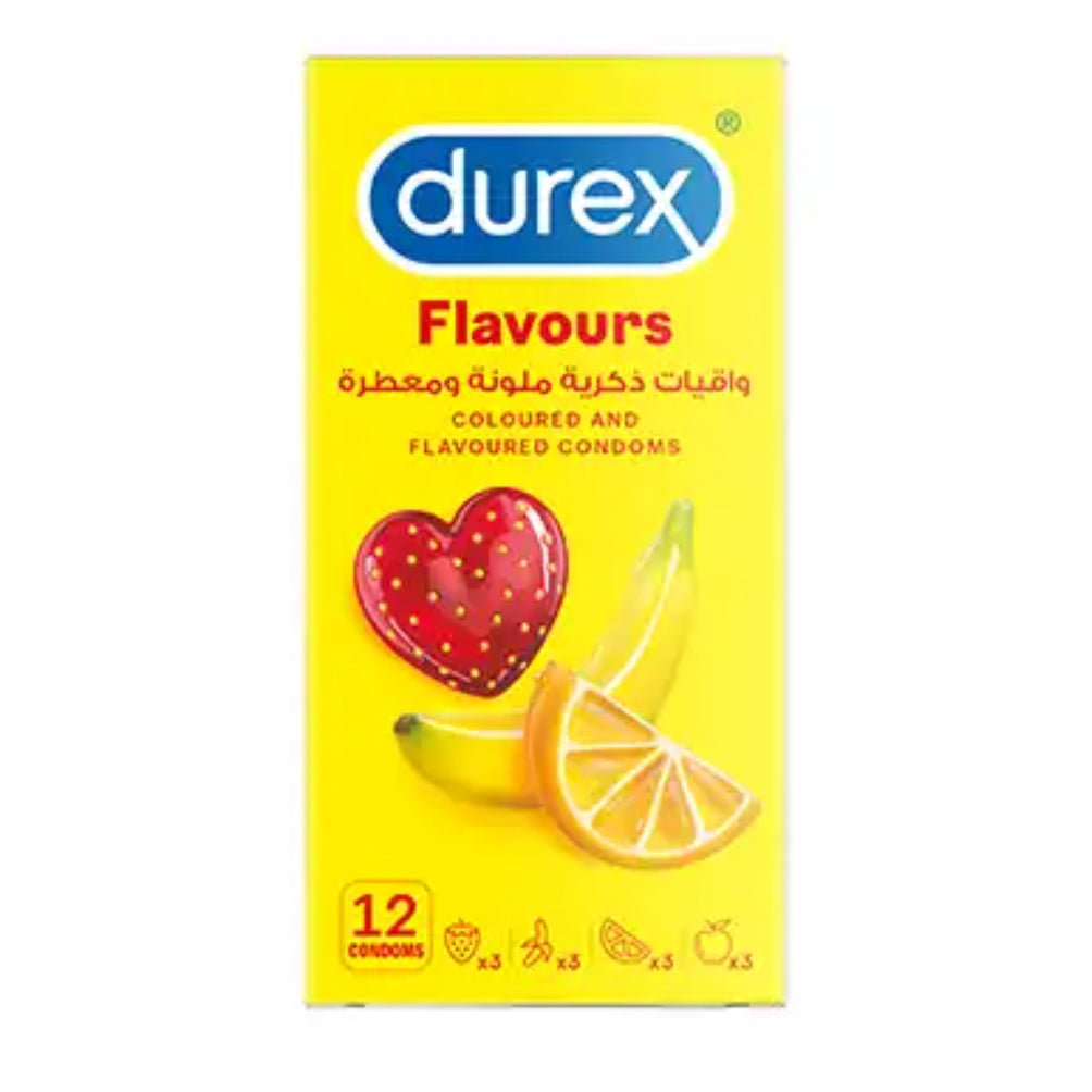 DUREX FLAVOURS 12 pieces