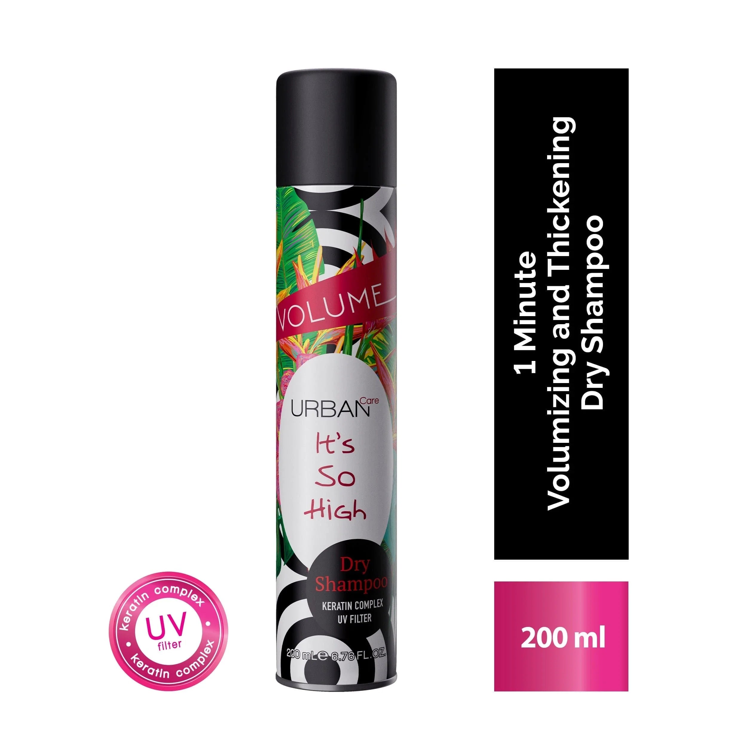 Urban Care Expert Series Dry Shampoo for Instant Volume - 200ml Spray Bottle