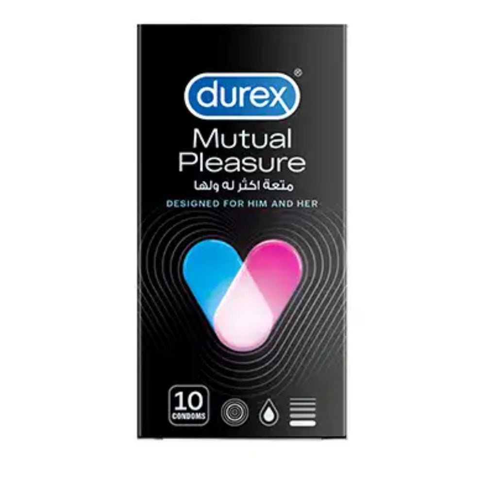 DUREX MUTUAL PLEASURE Condom 10 Pack