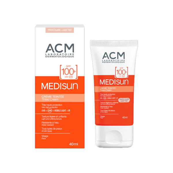 ACM Medisun Titanium Dioxide Ethylhexyl Triazone Tinted Sunscreen SPF 100 Plus 40ml Health Boutique