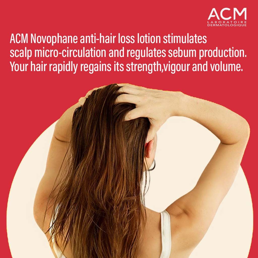 ACM Novophane Niacinamide Biotin Vitamin B6 Anti Hair Loss Scalp Lotion 100ml Health Boutique