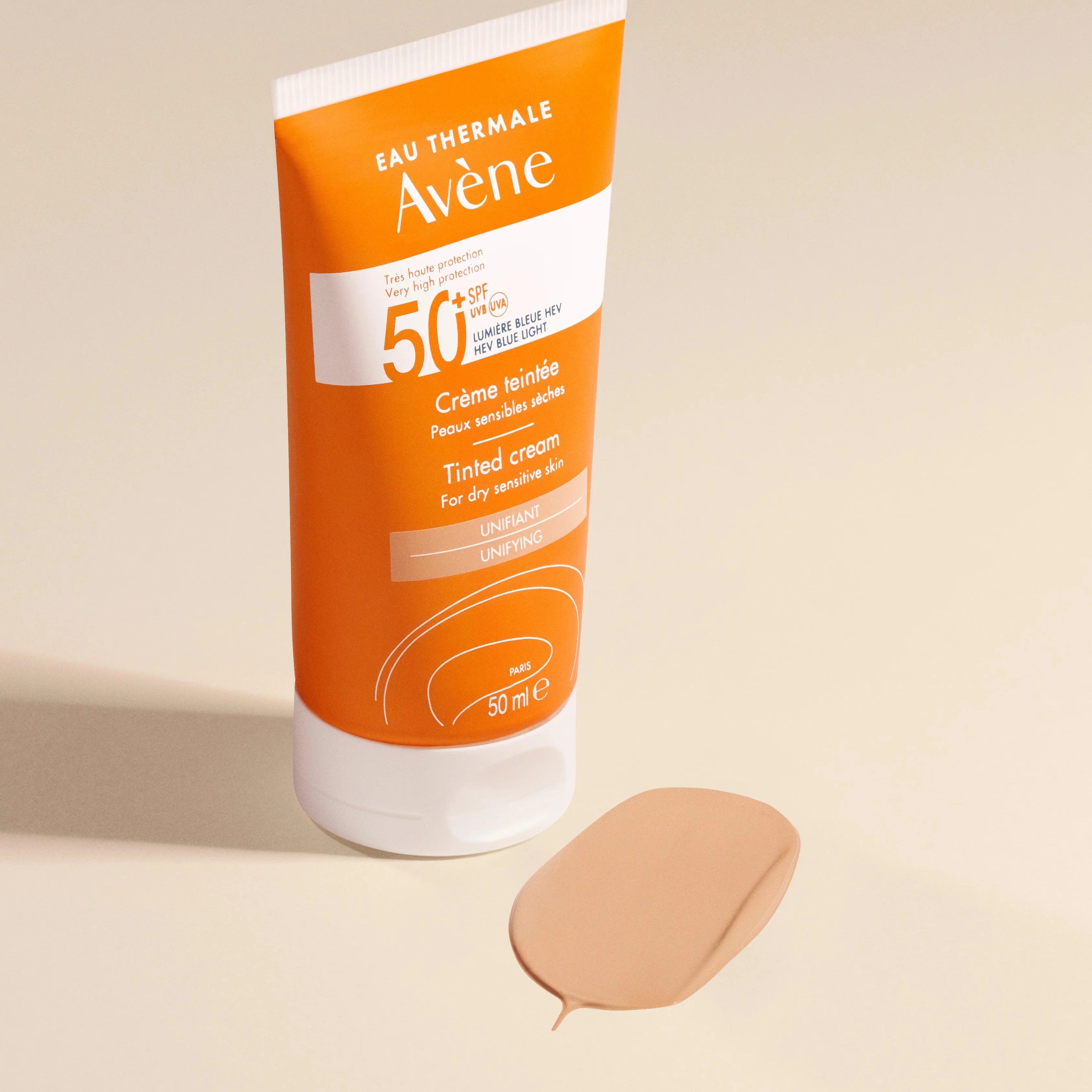 Avene Sunblock Cream Tinted SPF 50 Plus TriAsorB Iron Oxides 50ml Sunscreen Health Boutique