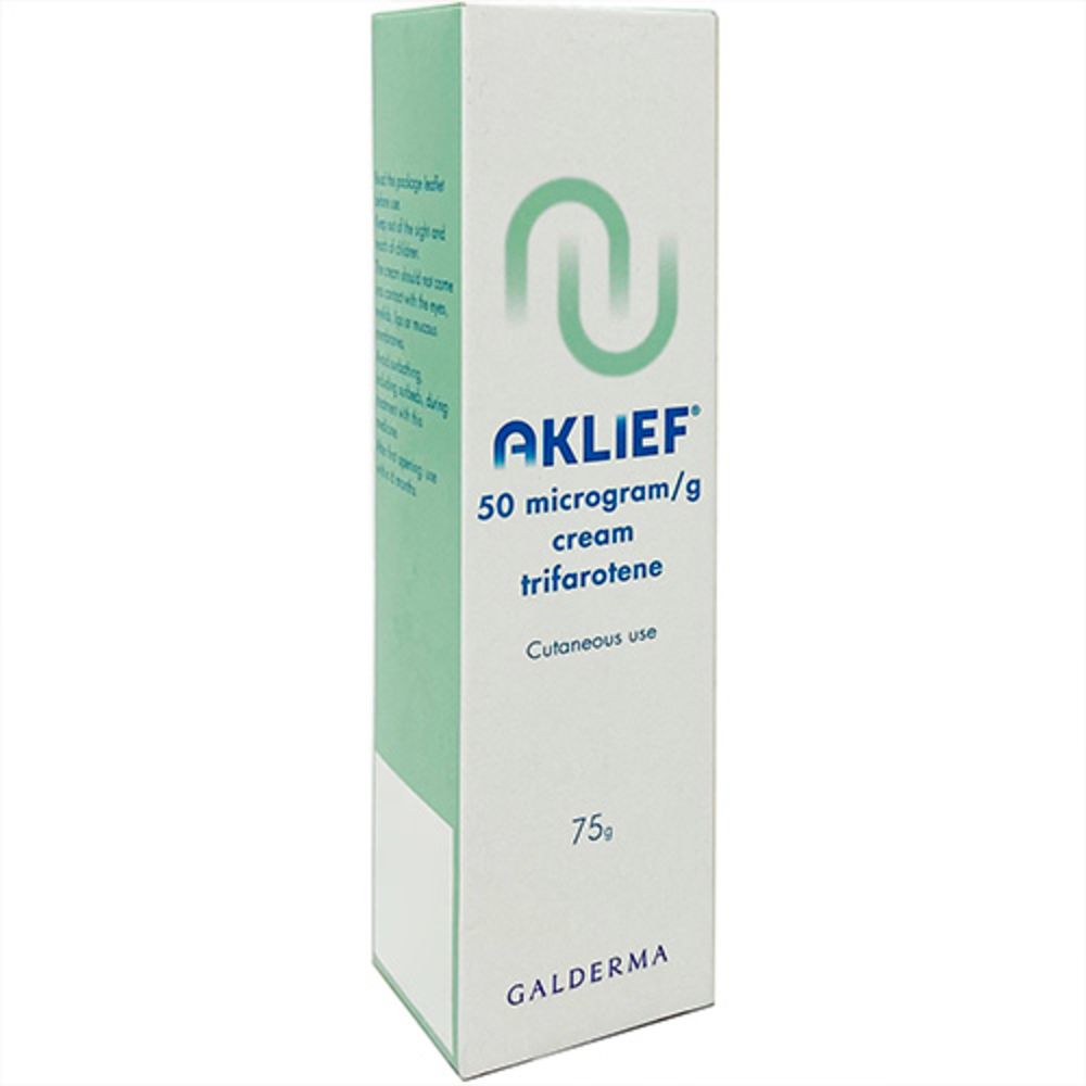 Aklief cream 75g trifarotene topical treatment for acne vulgaris