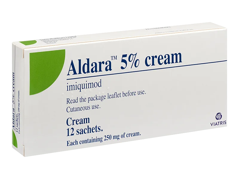 Aldara 5% imiquimod prescription cream sachets - Health Boutique Jordan