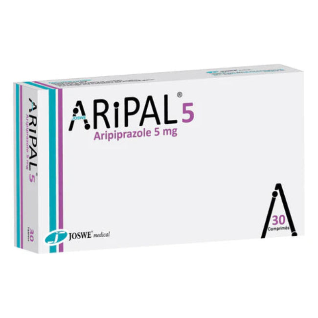 Aripal 5 mg tablets 30 aripiprazole atypical antipsychotic schizophrenia bipolar treatment