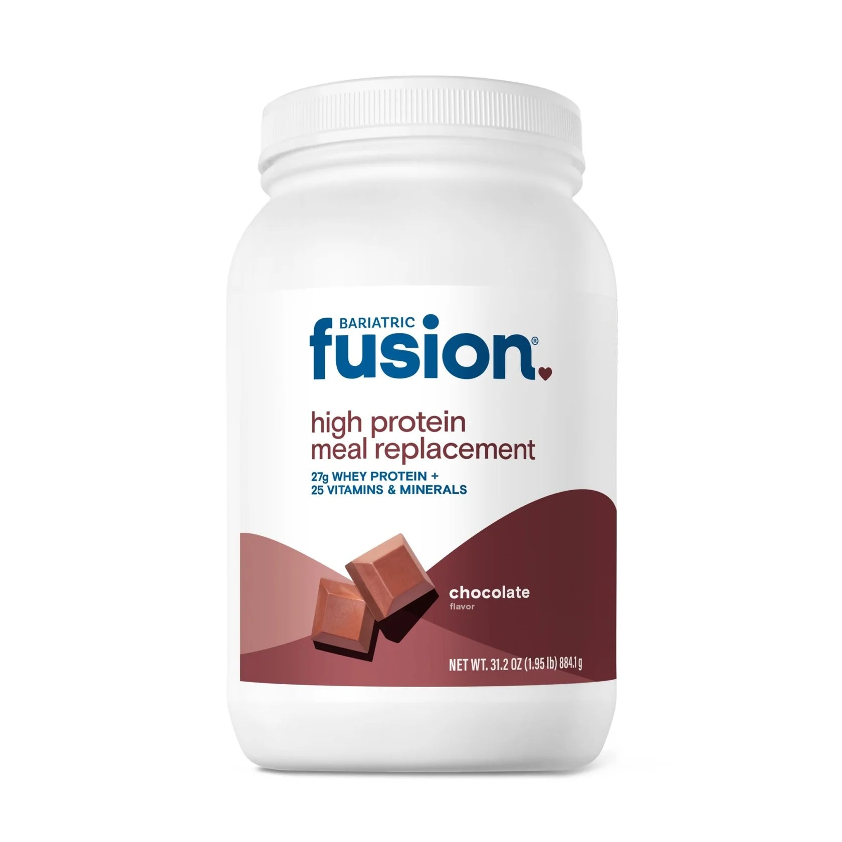 Bariatric Fusion Chocolate High Protein Meal Replacement 881 G- the health boutique