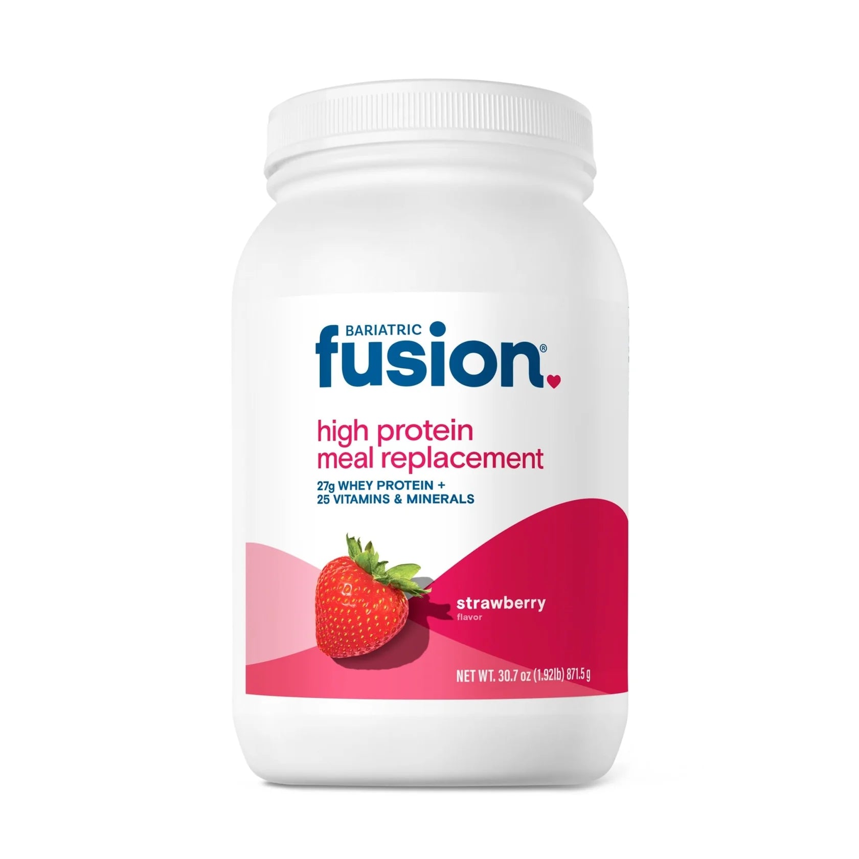 Bariatric Fusion Strawberry High Protein Meal Replacement 881 Gm - the health boutique