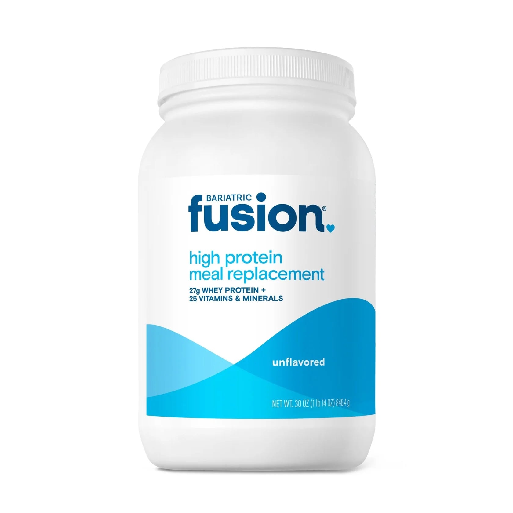 Bariatric Fusion Unflavored High Protein Meal Replacement 881Gm 1- The health boutique