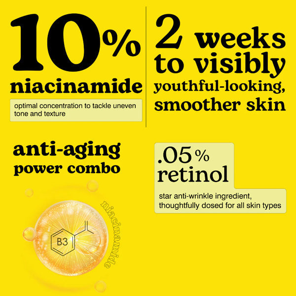 Beesline anti wrinkle radiance facial serum retinol niacinamide firming treatment Health Boutique