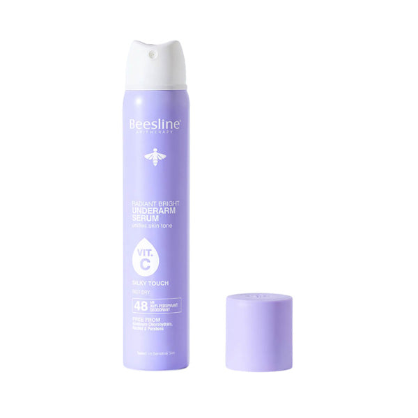 Beesline Radiant Bright underarm serum whitening treatment 48hr odor protection Health Boutique