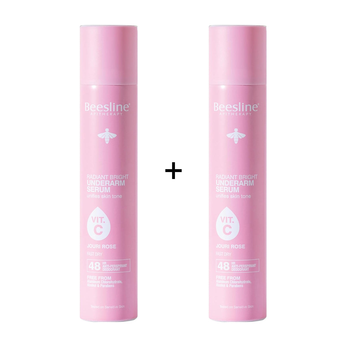 Beesline Jouri Rose underarm serum brightening deodorant 48hr protection Health Boutique