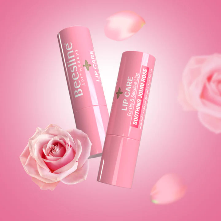 Beesline Jouri rose soothing lip care balm hydrating lip treatment Health Boutique