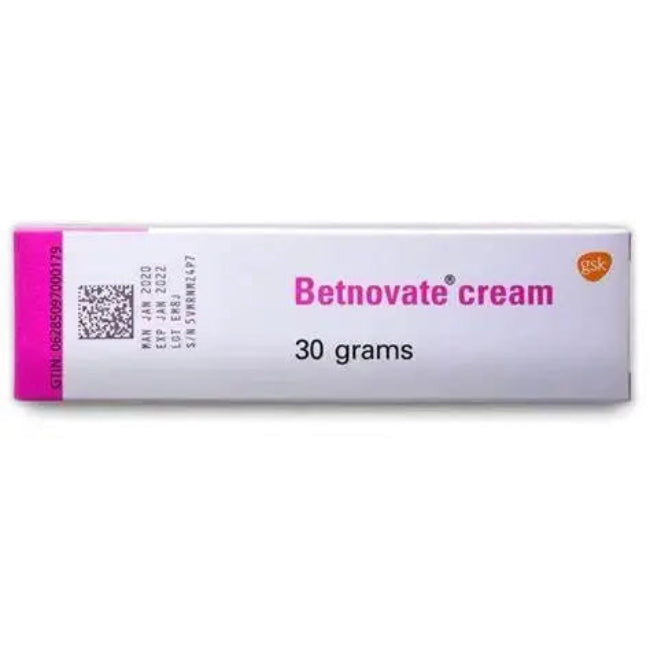 Betnovate Cream 30 g betamethasone valerate topical corticosteroid for inflammatory skin conditions