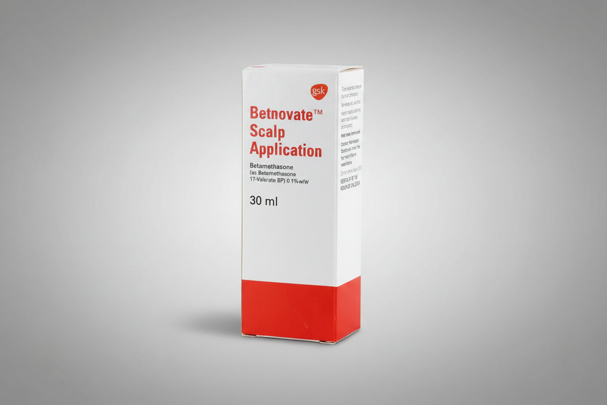 Betnovate Scalp Application 30 ml betamethasone valerate corticosteroid scalp treatment for psoriasis and dermatitis