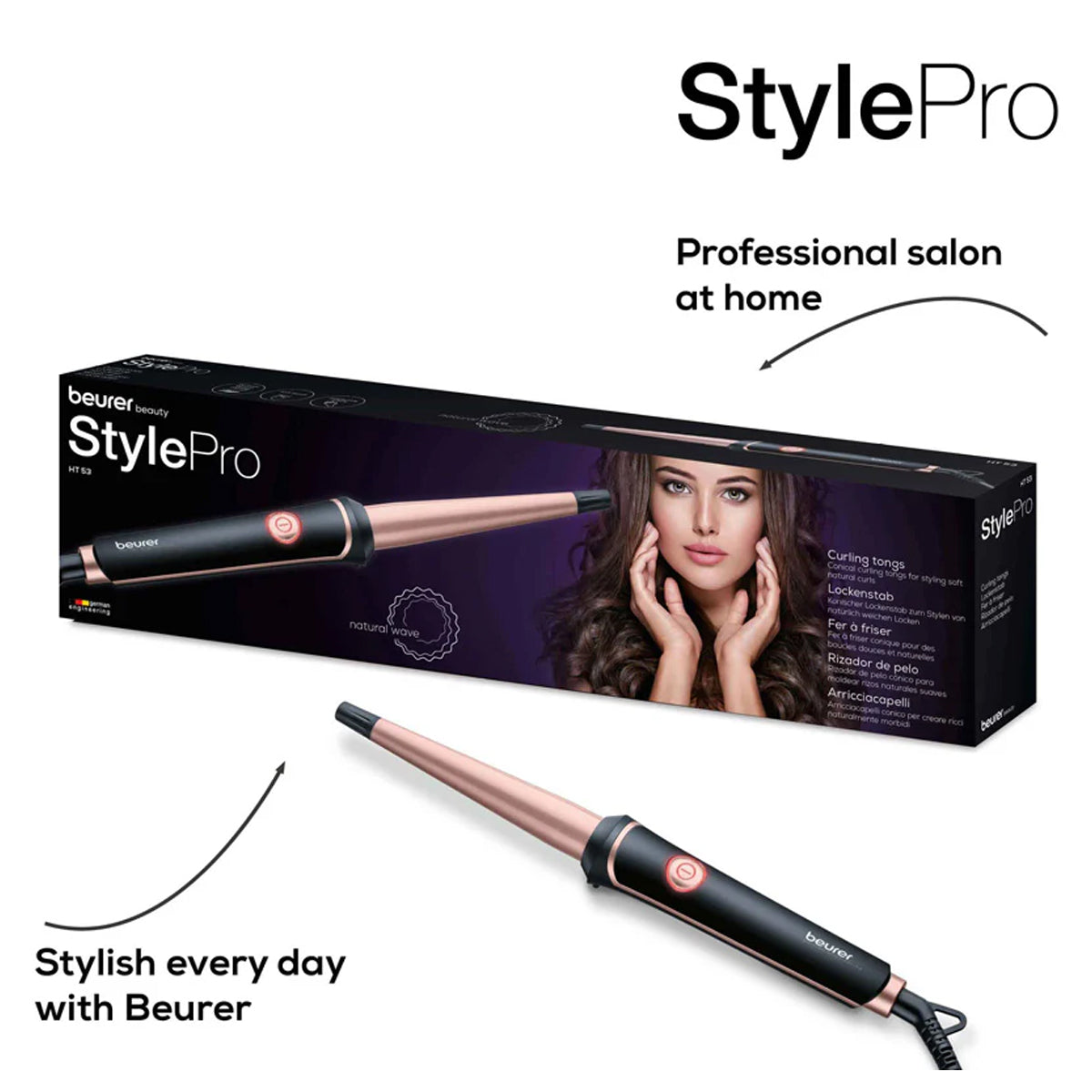 Beurer Curling Tongs - HT 53