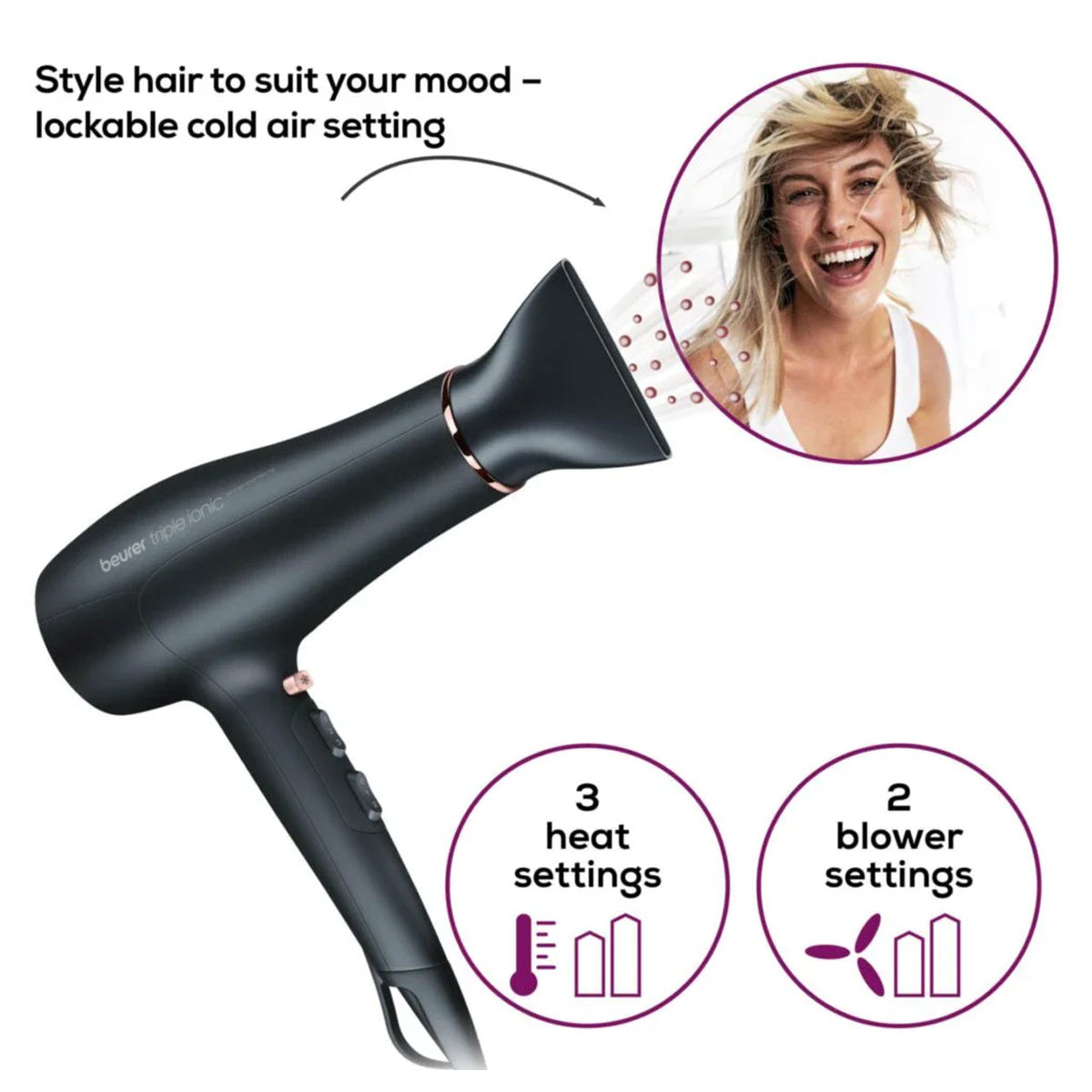Beurer Hair Dryer - HC 50