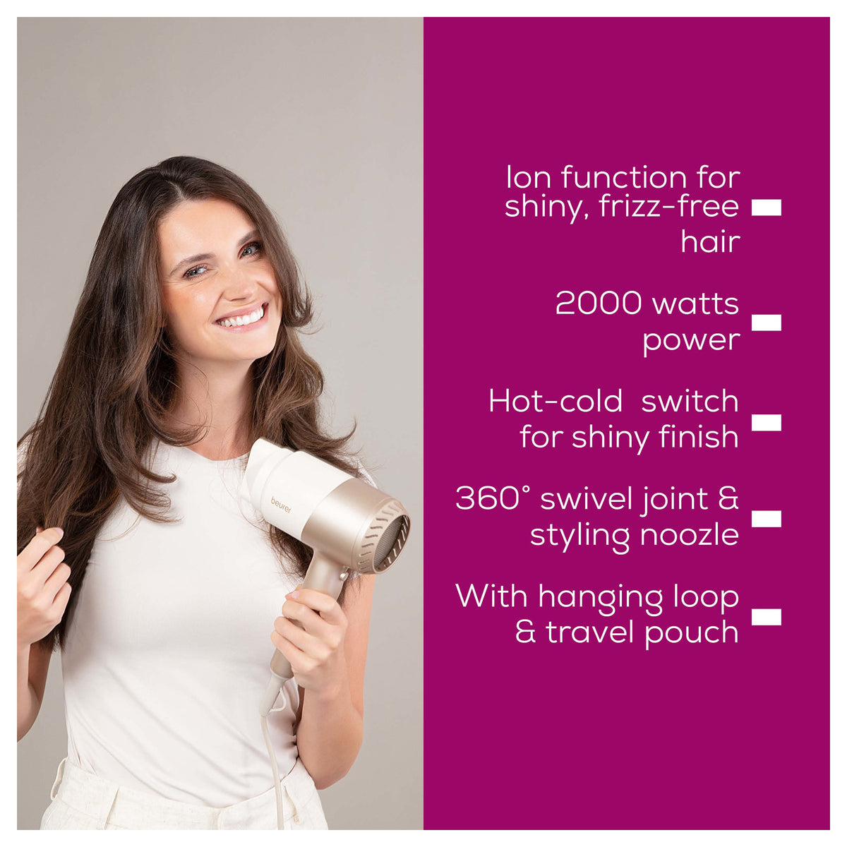 Beurer Hair Dryer Compact HC 40