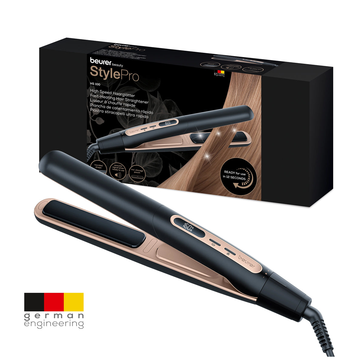 Beurer Hair Staightener HS 100