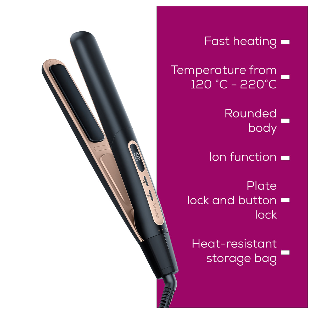 Beurer Hair Staightener HS 100