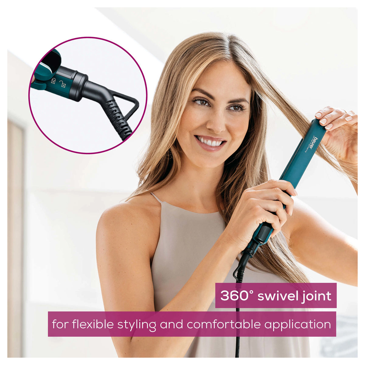 Beurer Hair Straightener - HS 50 Ocean