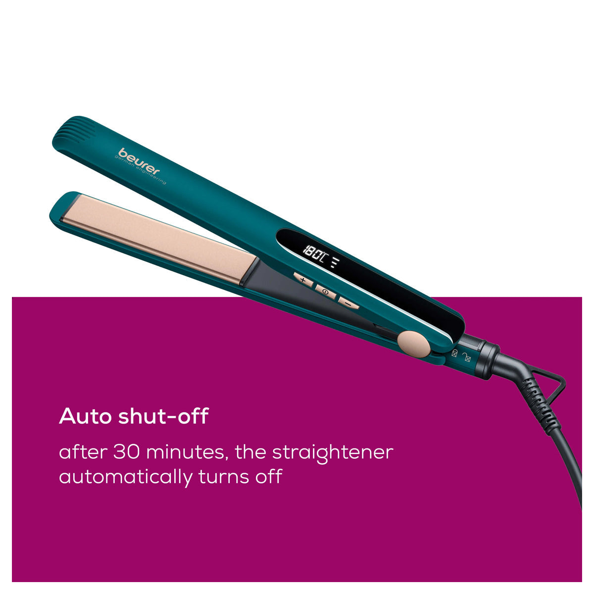 Beurer Hair Straightener - HS 50 Ocean