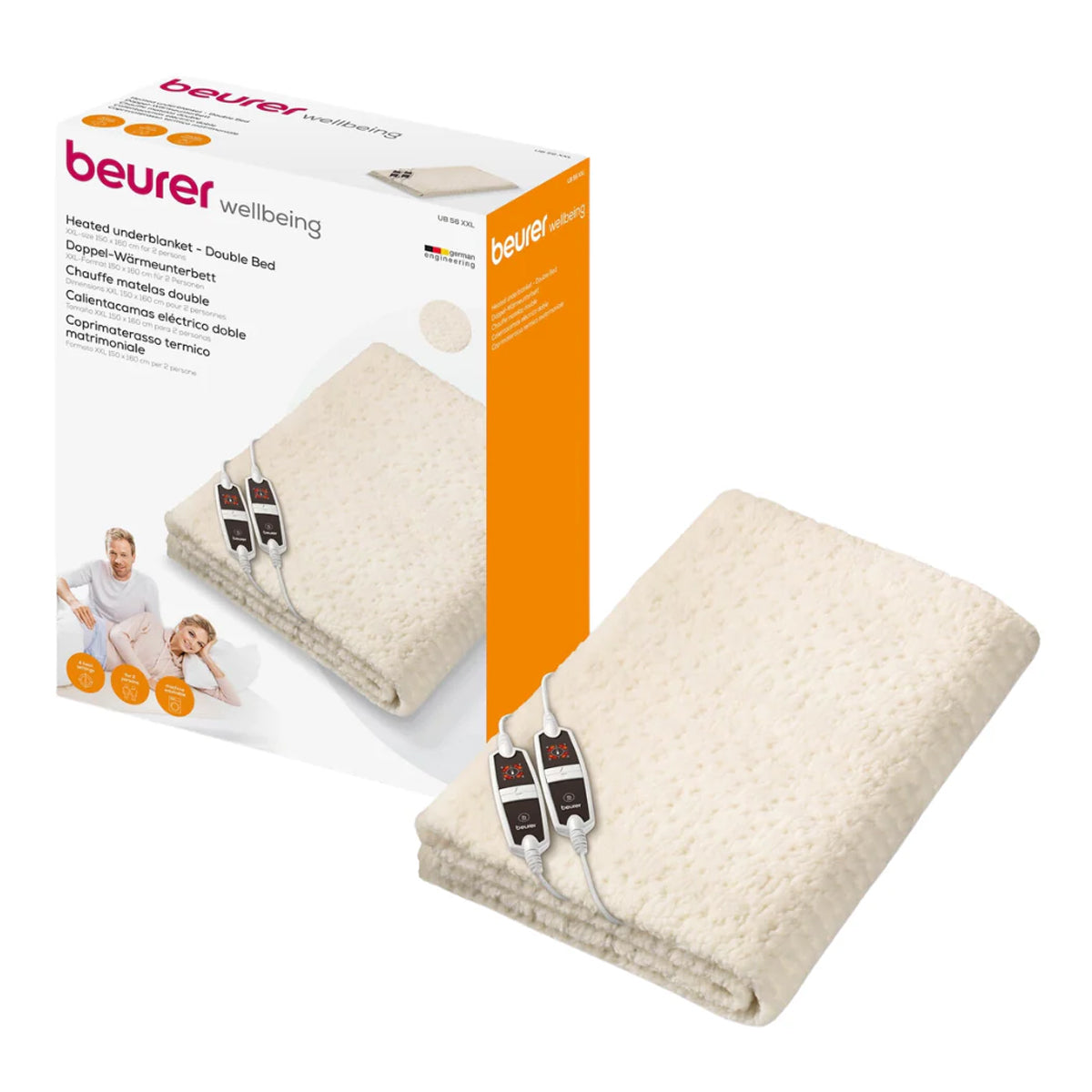 Beurer Heated Underblankets / Teddy Double - UB 56