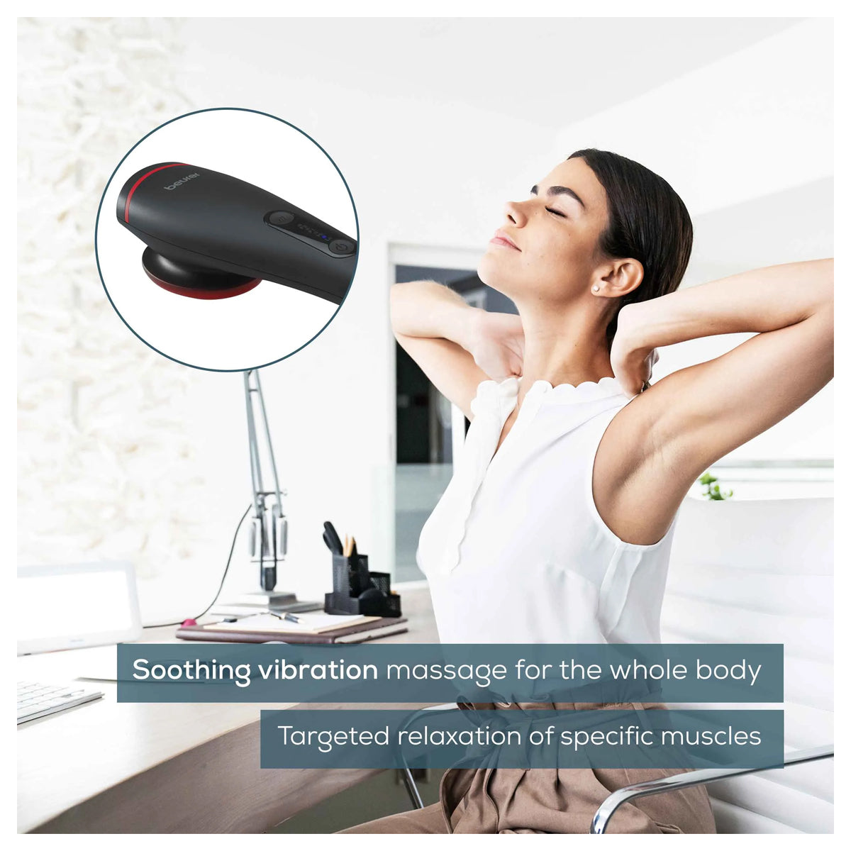 Beurer Massager With Heat Funtion - MG 24