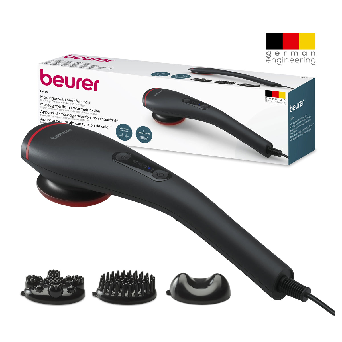 Beurer Massager With Heat Funtion - MG 24