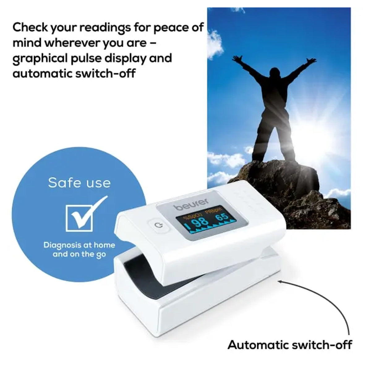 Beurer Pulse Oximeter - PO 35