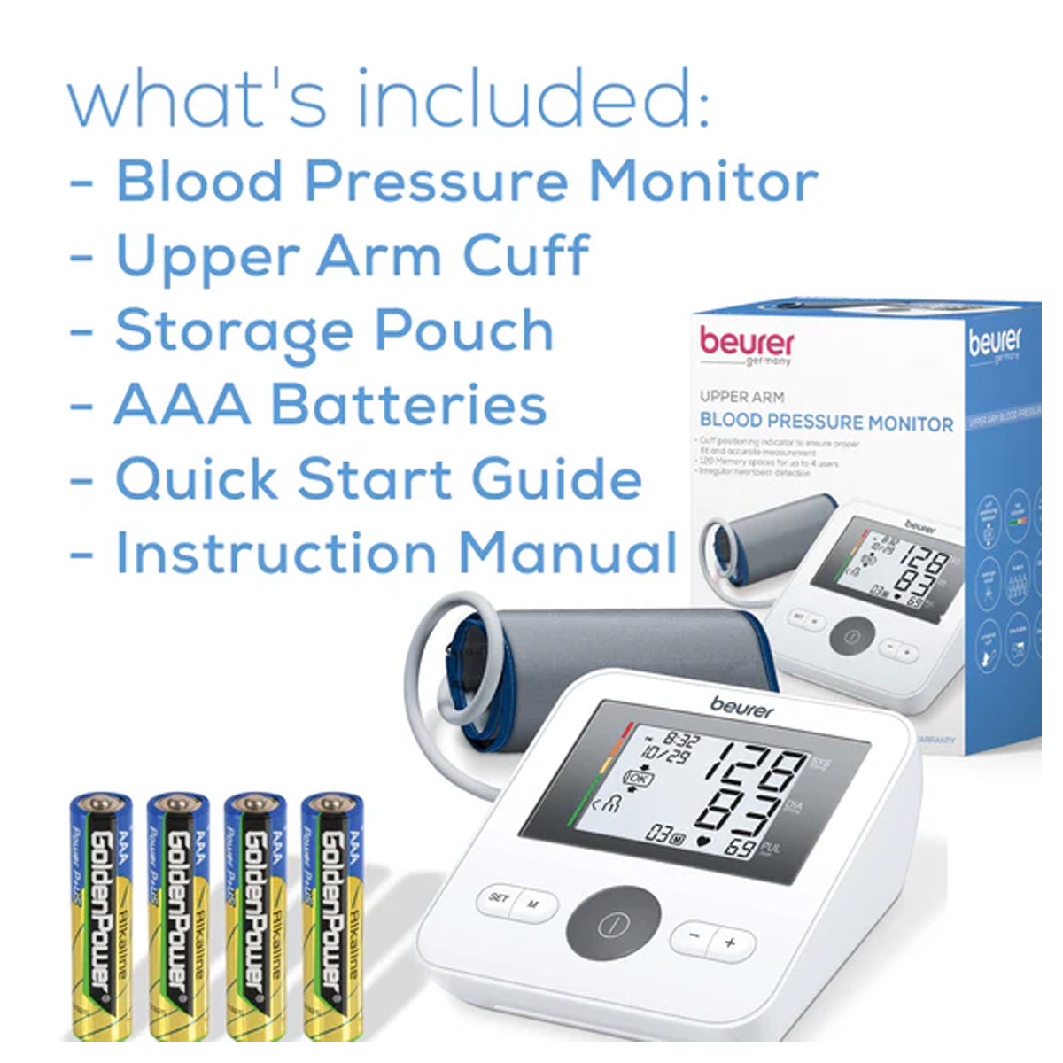 Beurer Upper Arm Blood Pressure - BM 27
