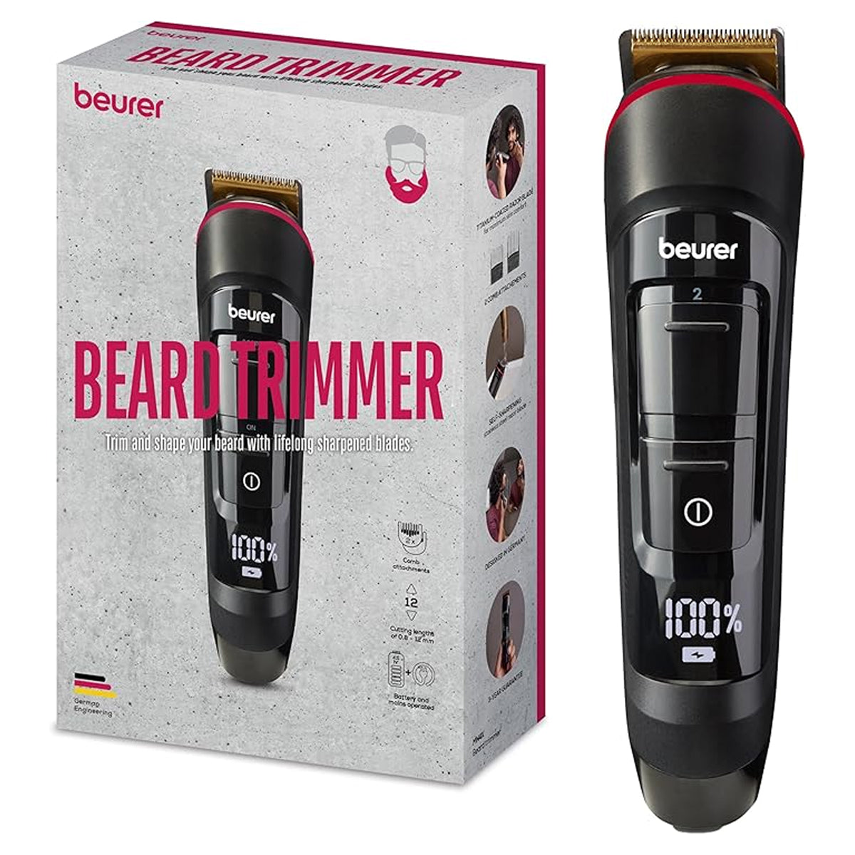 Beurer Beard Trimmer - Mn4x