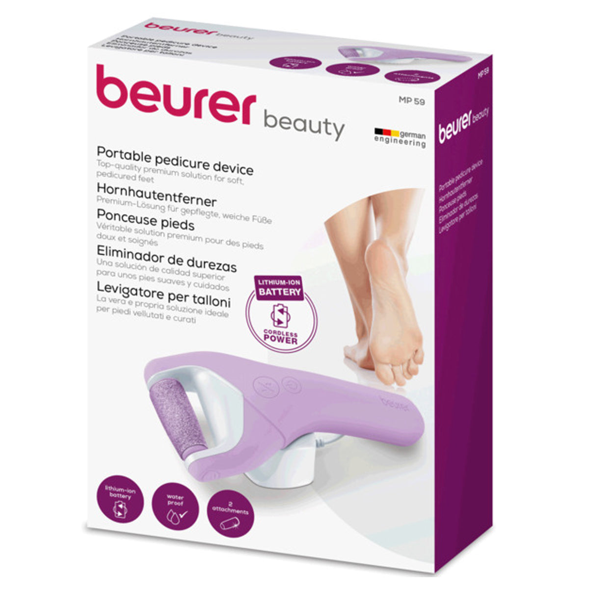 Beurer Portable Pedicure Device -mp 59